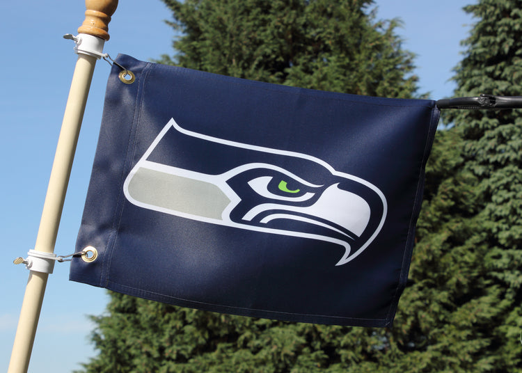 12"x18" Seattle Seahawks Outdoor Flag