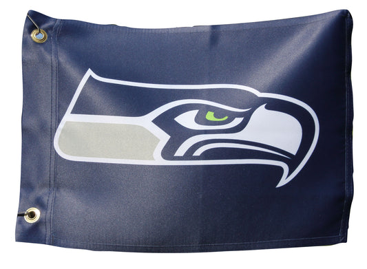 12"x18" Seattle Seahawks Outdoor Flag