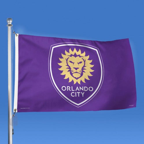 3x5 Orlando City Lions Outdoor Flag