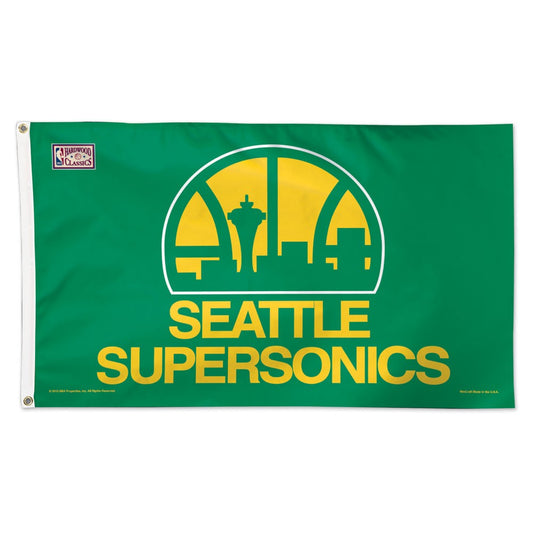 3x5 Seattle Supersonics Outdoor Flag