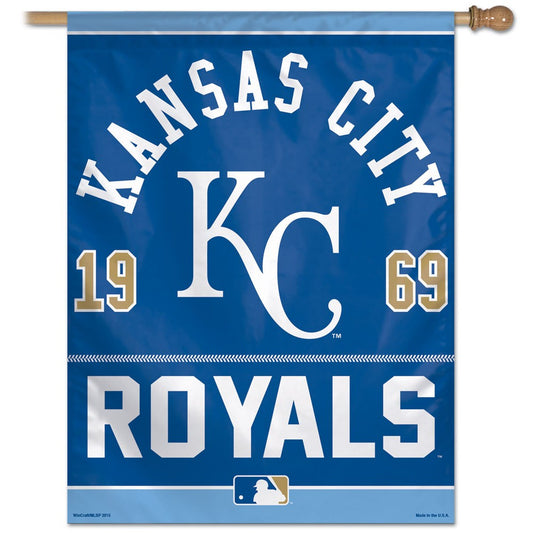 27"x37" Kansas City Royals House Flag