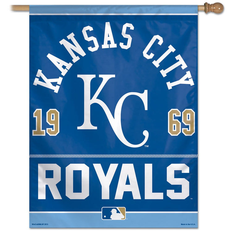27"x37" Kansas City Royals House Flag