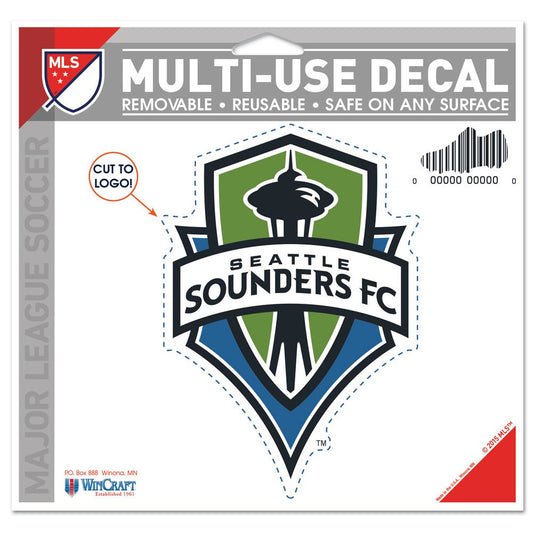4.5"x5.75" Seattle Sounders Decal