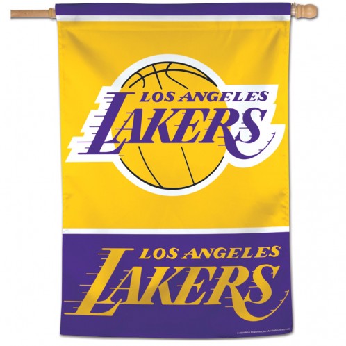 28"x40" Los Angeles Lakers House Flag