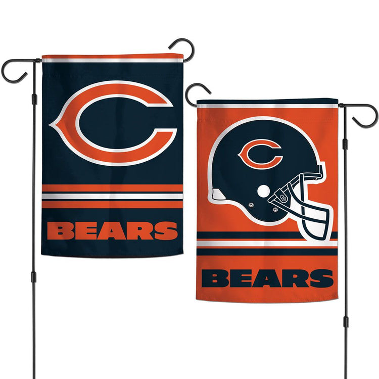 12.5"x18" Chicago Bears Double-Sided Garden Flag