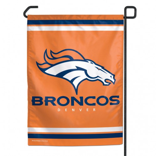 11"x15" Denver Broncos Garden Flag