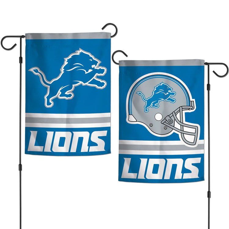12.5"x18" Detroit Lions Double-Sided Garden Flag