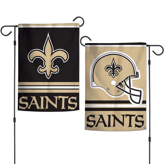 12.5"x18" New Orleans Saints Double-Sided Garden Flag