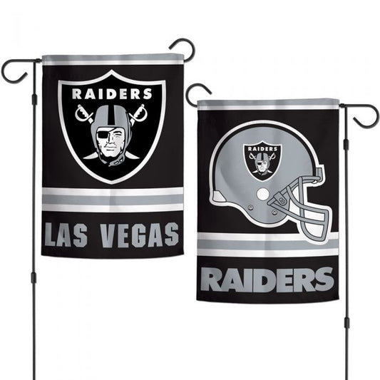 12.5x18 Las Vegas Raiders Double-Sided Garden Flag