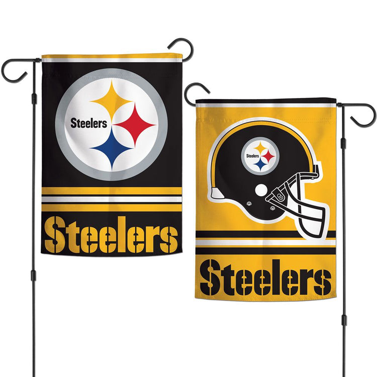 12.5"x18" Pittsburgh Steelers Double-Sided Garden Flag