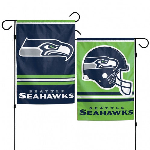 12.5"x18" Seattle Seahawks Double-Sided Garden Flag