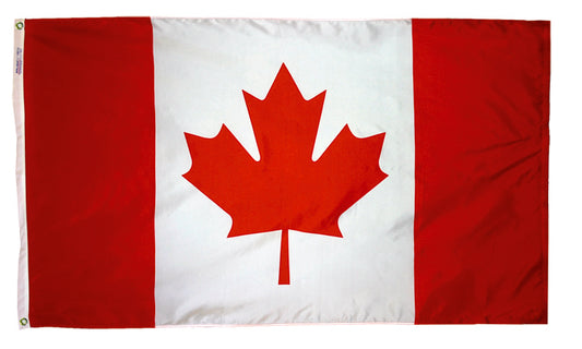 12"x18" Canada Outdoor Nylon Flag