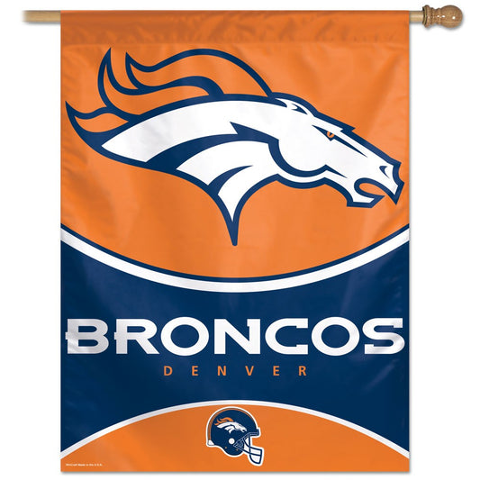 27"x37" Denver Broncos House Flag