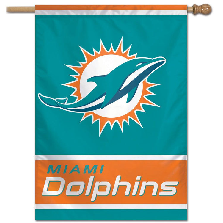 28"x40" Miami Dolphins House Flag