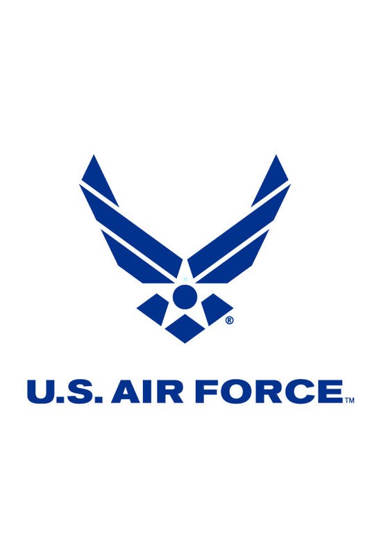 12"x18" US Air Force Wings on White Garden Flag; Nylon
