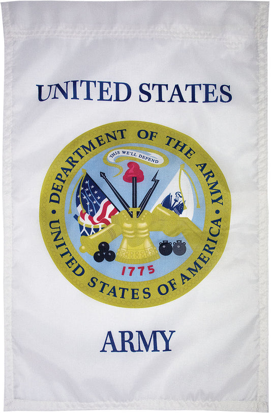 12"x18" Seal of the US Army Nylon Garden Flag