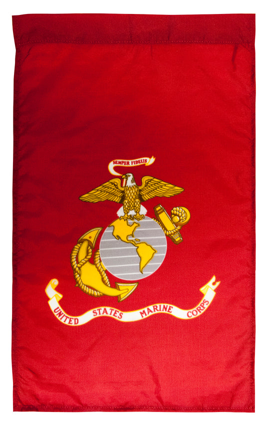 12"x18" US Marine Corps Garden Flag; Nylon
