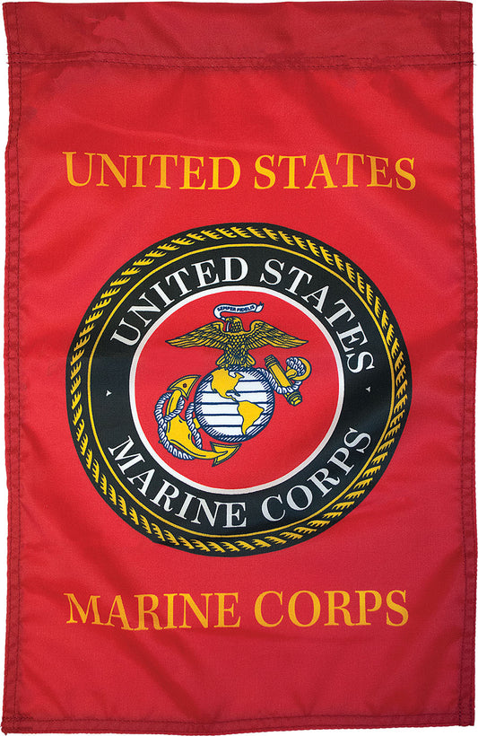 12"x18" Seal of the US Marine Corps Nylon Garden Flag