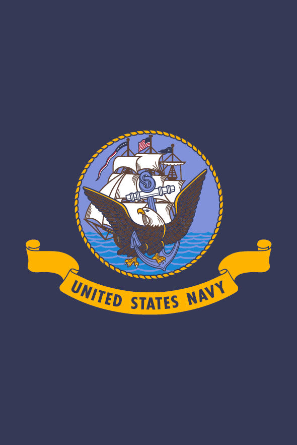12"x18" US Navy Garden Flag; Nylon