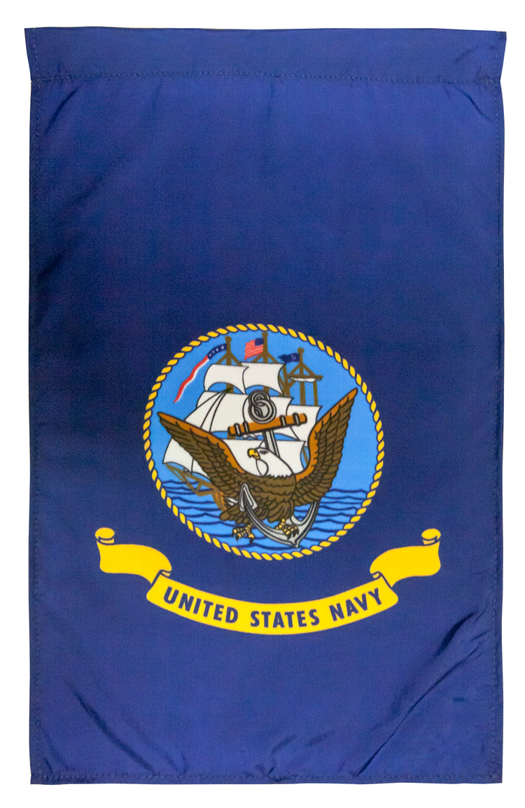 12"x18" US Navy Garden Flag; Nylon
