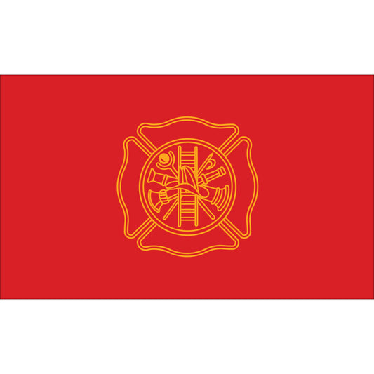 3x5 Firefighters Outdoor Nylon Flag