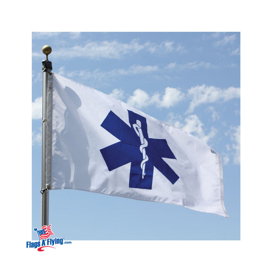 3x5 Star of Life Outdoor Nylon Flag