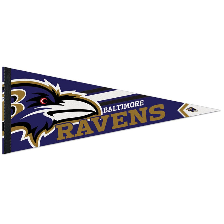 12"x30" Baltimore Ravens Premium Pennant