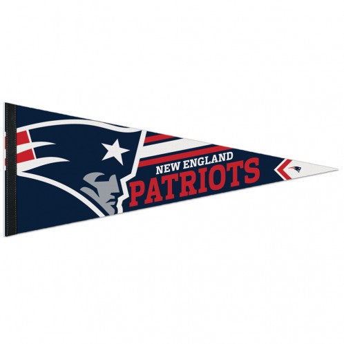 12"x30" New England Patriots Premium Pennant