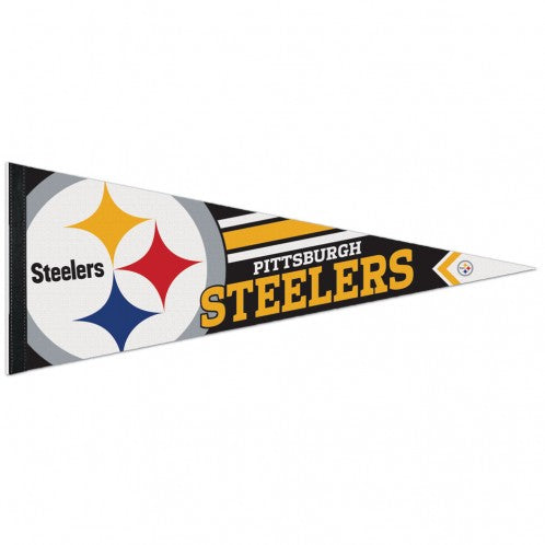 12"x30" Pittsburgh Steelers Premium Pennant