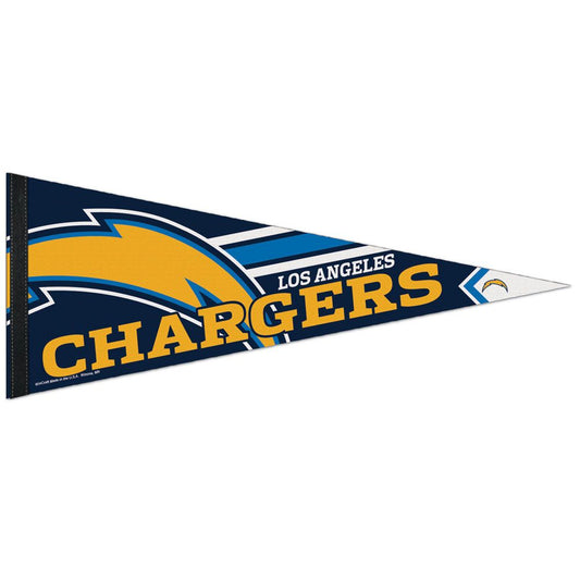 12"x30" Los Angeles Chargers Premium Pennant