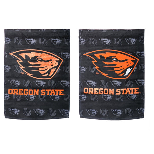 12.5"x18" Oregon State University Beavers Double-Sided Garden Flag