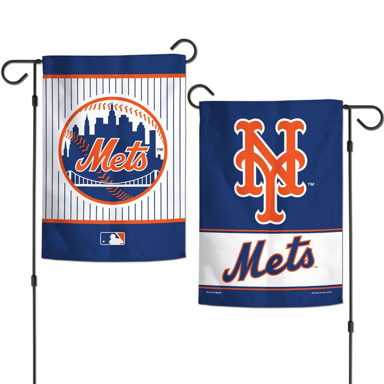 12.5"x18" New York Mets Double-Sided Garden Flag