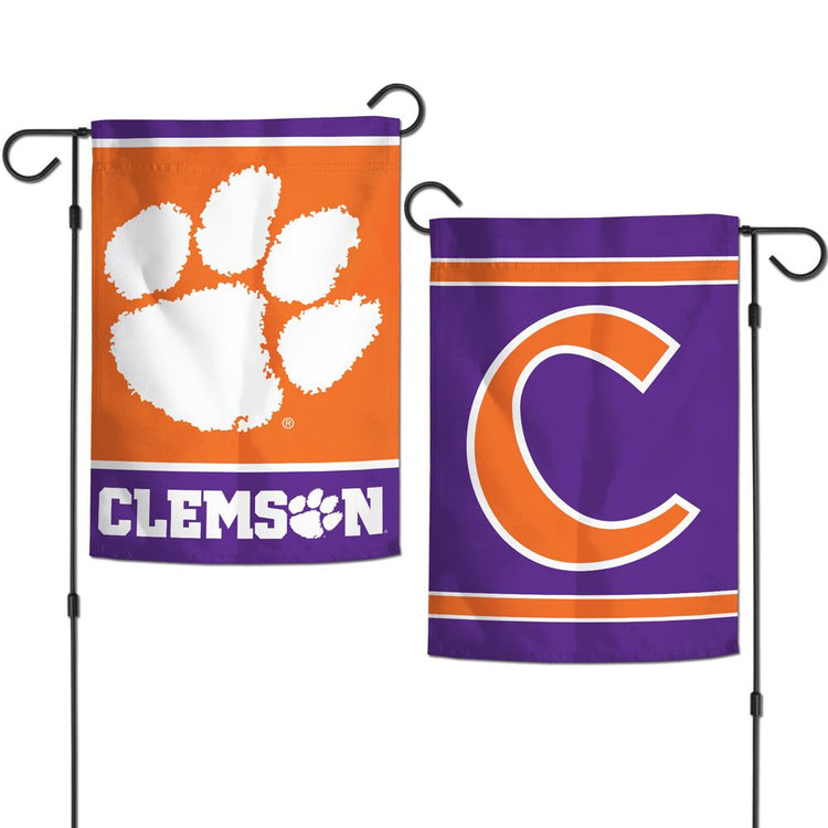 12.5"x18" Clemson University Tigers Double-Sided Garden Flag