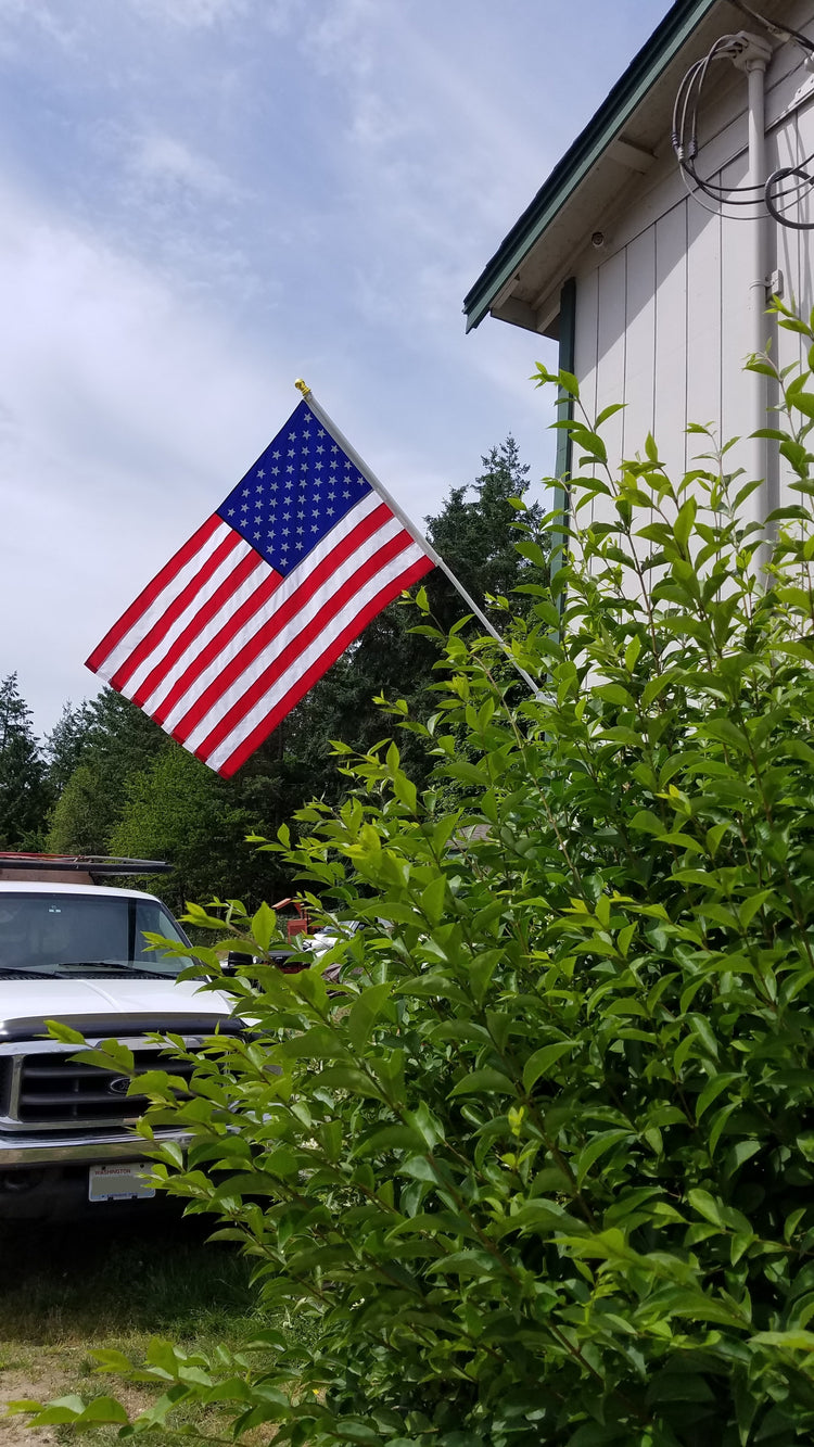 3x5 American Outdoor Sewn Nylon Flag