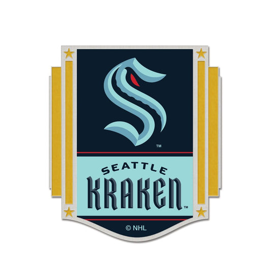 Seattle Kraken Logo Collectors Lapel Pin