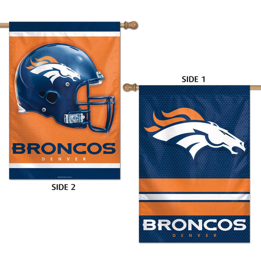 28"x40" Denver Broncos Double-Sided House Flag
