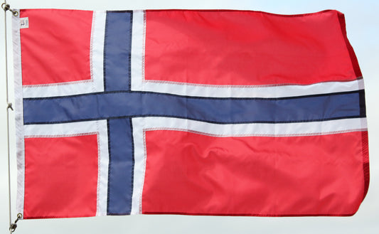 5x8 Norway Sewn Outdoor Nylon Flag