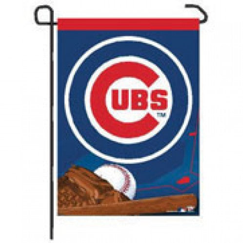 11"x15" Chicago Cubs Garden Flag