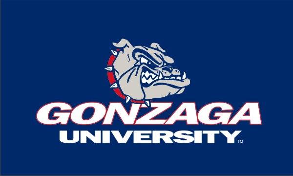 12"x18" Gonzaga University Bulldogs Outdoor Flag