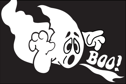 3x5 Boo! Seasonal Outdoor Nylon Flag