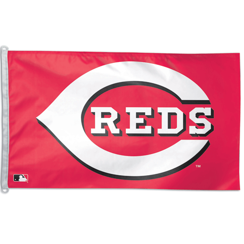 3x5 Cincinnati Reds Outdoor Flag with D-Rings
