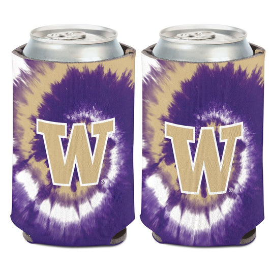 University of Washington Huskies Tie Dye Can Cooler