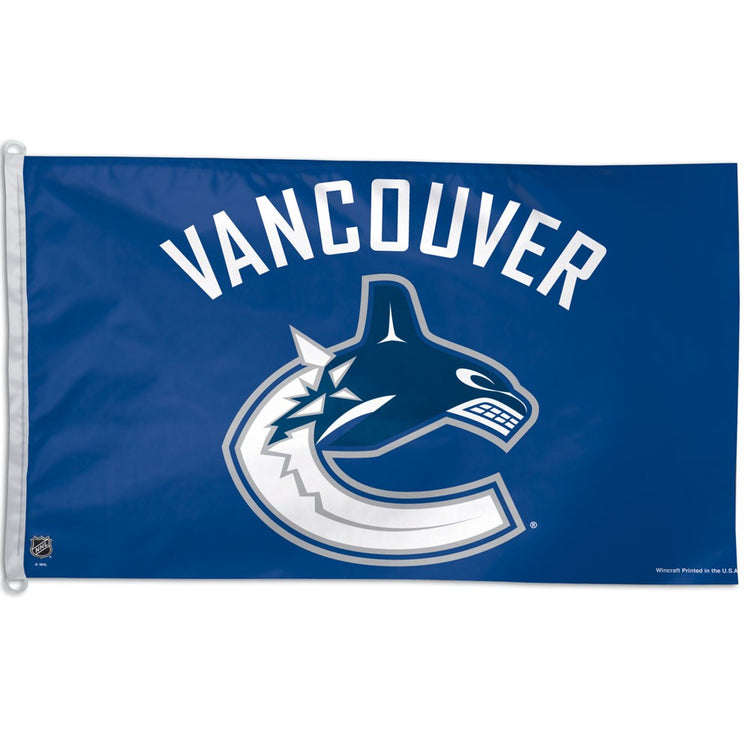 3x5 Vancouver Canucks Outdoor Flag with D-Rings