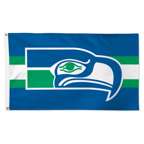 3x5 Seattle Seahawks Classic Retro Outdoor Flag