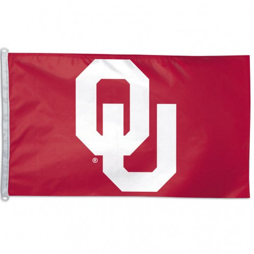 3x5 University of Oklahoma Sooners Outdoor Flag with D-Rings