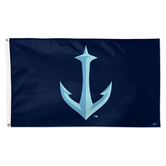 3x5 Seattle Kraken Secondary Logo Team Flag