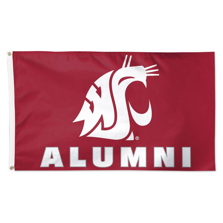3x5 Washington State University Cougars Alumni Outdoor Flag