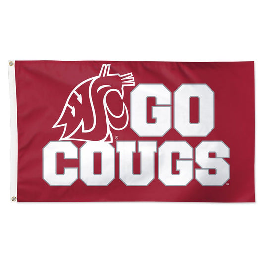 3x5 Washington State University Cougars Outdoor Flag