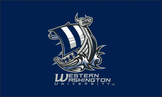 3x5 Western Washington University Outdoor Flag