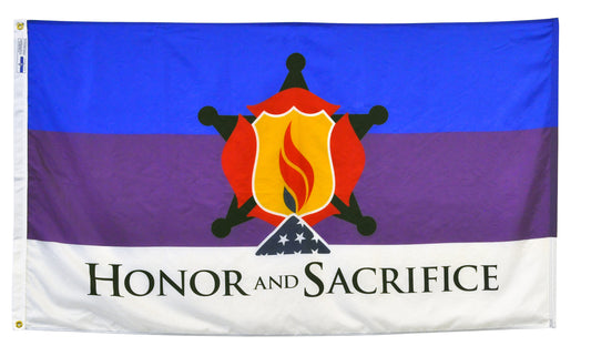 3x5 Honor & Sacrifice Outdoor Nylon Flag